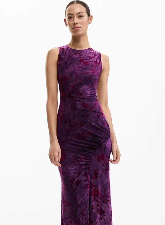 DESIGUAL Oriental Midi Dress